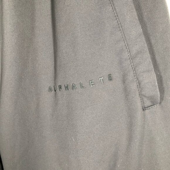 ALPHALETE Grey Nylon Jogging Pants Size Small - Picture 3 of 10